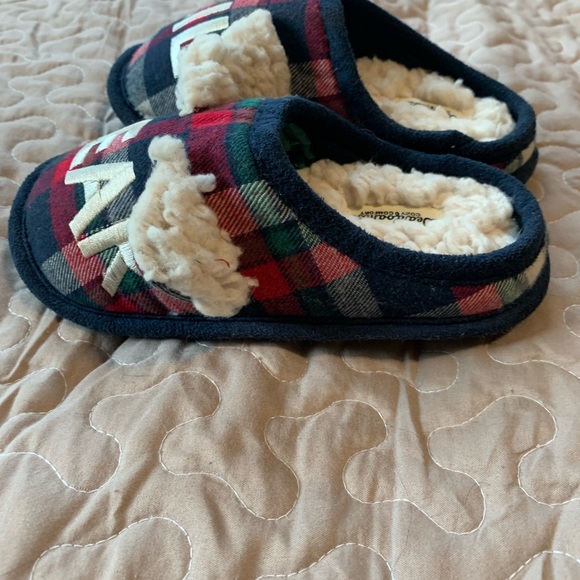 Lil Bear Slippers Sz 11-12 kids DearFoam EUC - Picture 3 of 10